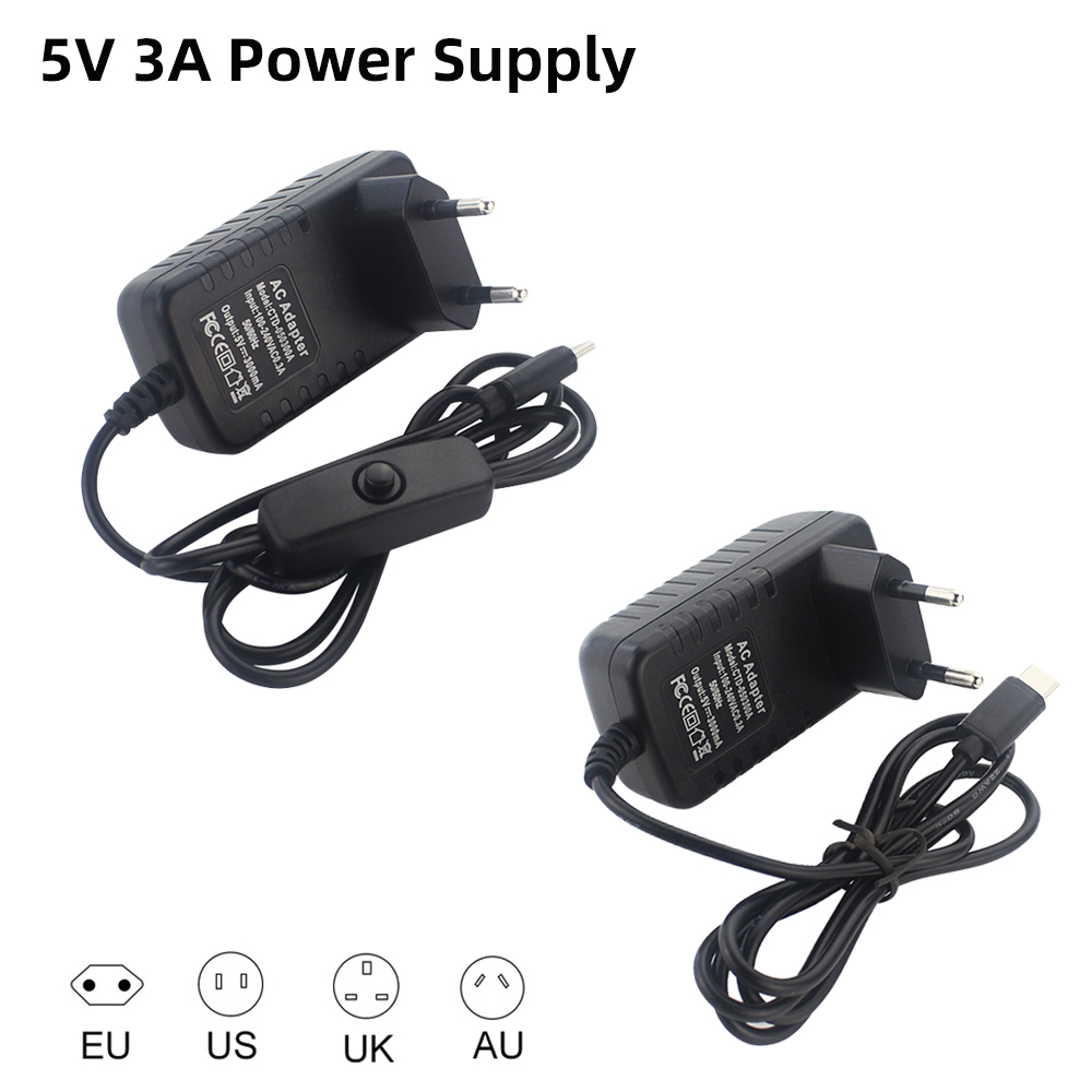 Banana Pi Bpi-M5 - 5V 3A Raspberry Pi 4 แหล่งจ่ายไฟ