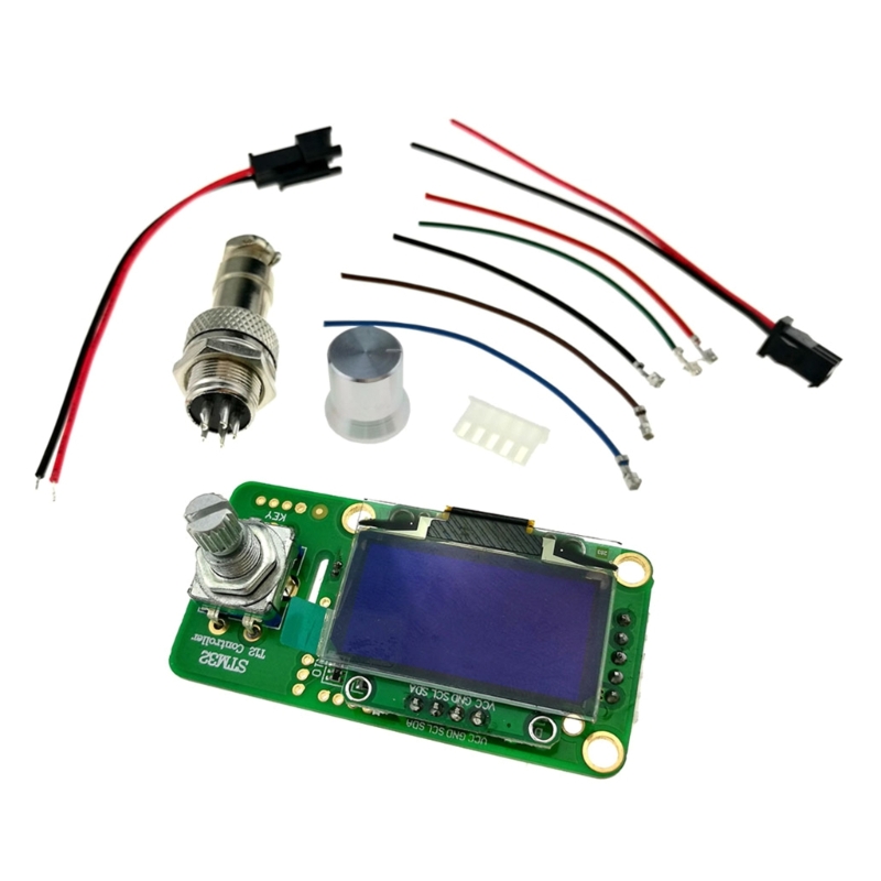 Soldering Station T12 Oled - T12อุปกรณ์เชื่อมสายไฟดิจิตอล DIY ชุดควบคุมอุณหภูมิสำหรับ Hakko T12เชื่อมคอนโซล Stm32