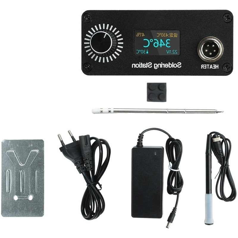 【A56X】สถานีบัดกรีดิจิตอลขนาดเล - Soldering Station T12 Oled บทวิจารณ์และราคา