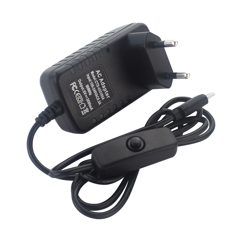 แหล่งจ่ายไฟ 5V 3A พร้อมสวิตช์เ - Banana Pi Bpi-M5 บทวิจารณ์และราคา