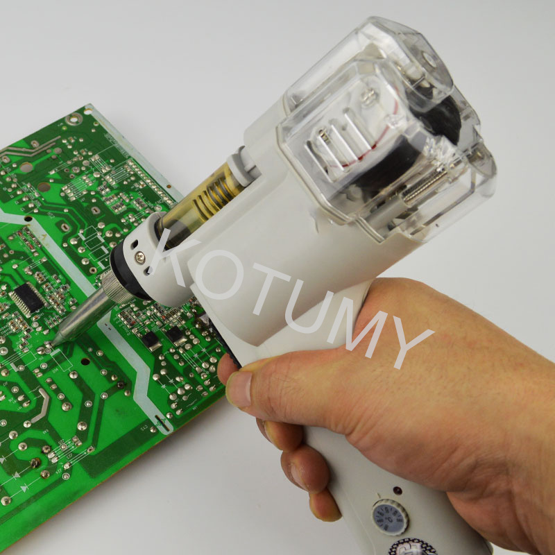 ปั๊มดูดตะกั่วแบบมือถือ ใช้ไฟฟ้ - Desoldering Gun Vacuum Electric บทวิจารณ์และราคา