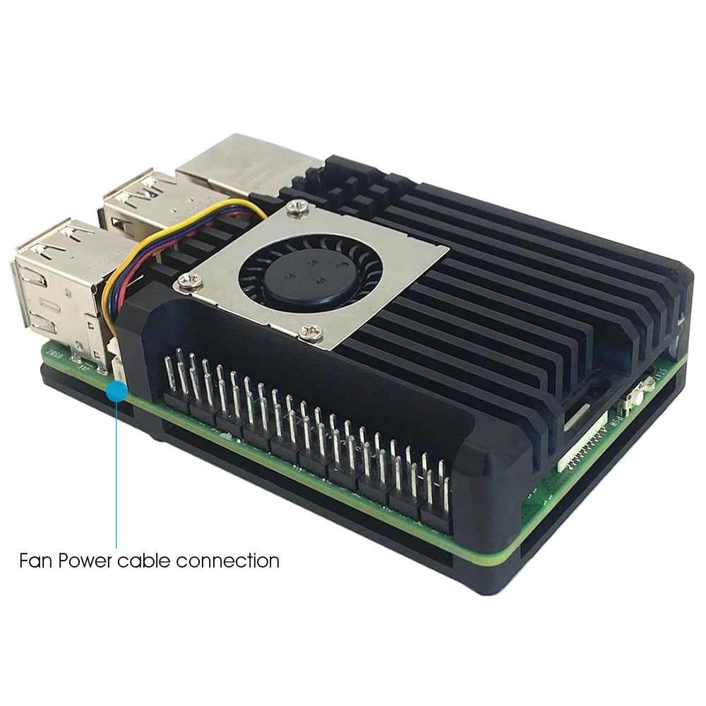 เคสอะลูมิเนียมอัลลอยด์สำหรับ R - Raspberry Pi 5 8Gb Kit บทวิจารณ์และราคา